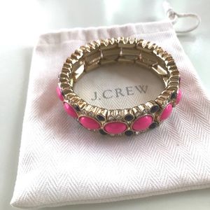 J. Crew Crystal Stretch Bracelet